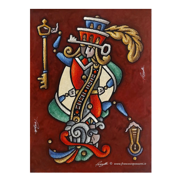 Carta da gioco, Chiave, Serratura